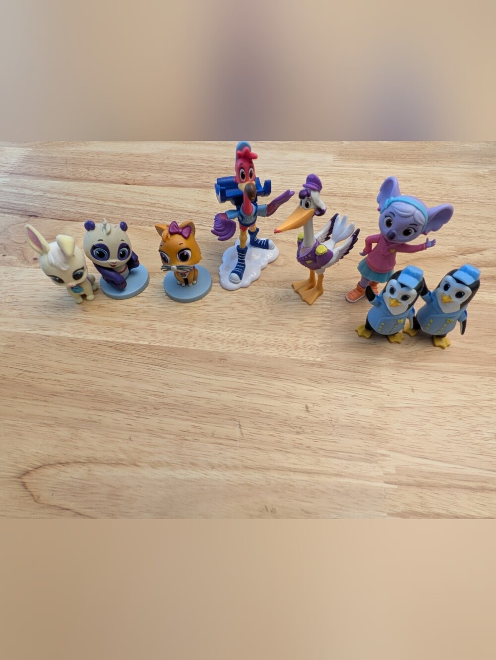Disney Junior T.O.T.S. Figures 8 Piece Lot